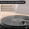 Picture of Turntable Stylus Clean Gel - Premium Anti-Static & Zero-Dust Stylus Cleaner, Dirt and Debris Dry Cleaning Mixture for Vinyl Record Player Needle (Black)