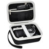Picture of Hard Case Compatible with Sony ZV-1/ ZV-1F/ ZV-1 II Digital Camera，Portable Camera Storage Cover for ToAuite for Lecnippy for Bifevsr for Lecran 4K 5K Digital Camera-Black Bag+Grey Zipper(Box Only)