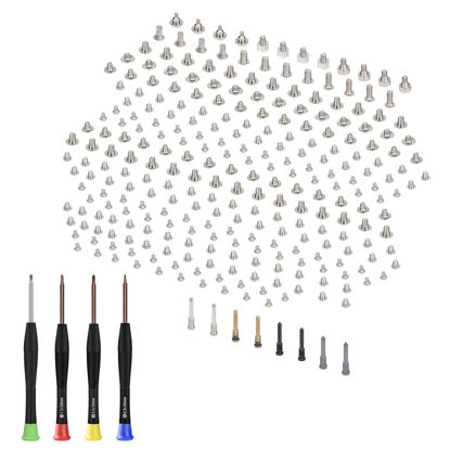 Picture of Risidamoy for iPhone 13 Mini Replacement Full Screws Set Compatible Part for iPhone 13Mini with Bottom Pentalobe Screws Repair fix Tools with 4 Screwdrivers for A2626 A2628 A2629 A2630 A2481