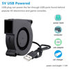 Picture of GDSTIME 50mm USB Fan, 50mm x 15mm Blower 5V DC Brushless Cooling Fan