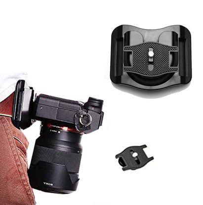 Picture of Camera Holste, Camera Belt Mount, Hanger Sling Clip Holster for SLR DSL Camera,Carry Your Light Weight Camera from Your Waist Belt