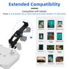 Picture of HeiyRC Tablet Holder Mount for DJI Neo, Mini 4K, Mini 4 Pro, Mini 3/3 Pro, Mini 2 SE, AIR 3, Mavic 3 Pro, Mavic Air 2S Adjustable Remote Controller Extended Bracket for iPad Mini/Air Accessories