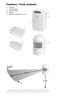 Picture of Wireless Driveway Alarm,Home Security Alarm,PIR Motion Sensor Alert System
