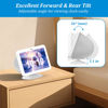 Picture of PlusAcc Stand for Show 8 (3rd Gen) - Adjustable Tilt Holder, Table Stand Accessories Compatible with iPhone Models & Show 8 3rd Generation, Non-Slip Base (White)