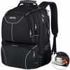 Picture of VECKUSON Lunch Bag Backpack, Insulated Cooler Lunch Box Backpack, Extra Large Travel Laptop Backpack TSA Friendly RFID Computer College bag with USB Port for Women Men Fits 17.3 Inch Laptop