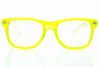 Picture of Transparent Green Spiral Diffraction Glasses - for Raves, Festivals and More