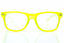 Picture of Transparent Green Spiral Diffraction Glasses - for Raves, Festivals and More