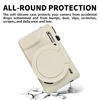 Picture of Easy Hood G7X Mark II Case, Protective Case for Canon Powershot G7X Mark II Digital Camera, Removable Lens Cover Silicone Sleeve Soft Camera Cover Rubber Protective Body Skin- Beige