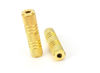 Picture of 3.5mm Coupler, Devinal 1/8" TRS/TS Female to Female Stereo Adapter Jack, Gold Plated Female Gender Changer, Aux Cord Connectors Extender 2 Pack
