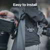 Picture of ULANZI F38 Camera Shoulder Strap Mount Quick Release for Shoulder Straps Kit V2, QR Plate Camera Tripod Mount Adapter Capture Camera Clip for Camera to Shoulder Strap Quick Mount/Release