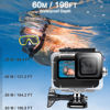 Picture of OKFUN Waterproof Housing Case with 3Pack Filters for Go Pro Hero 13 Hero 12 Hero 11 Hero 10 Hero 9 Black,Protective Underwater Dive Shell Monopod Floating Hand Grip Pole Stick Action Camera Accessory