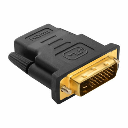 Picture of MIXVIRGO DVI Male to HDMI Female Adapter