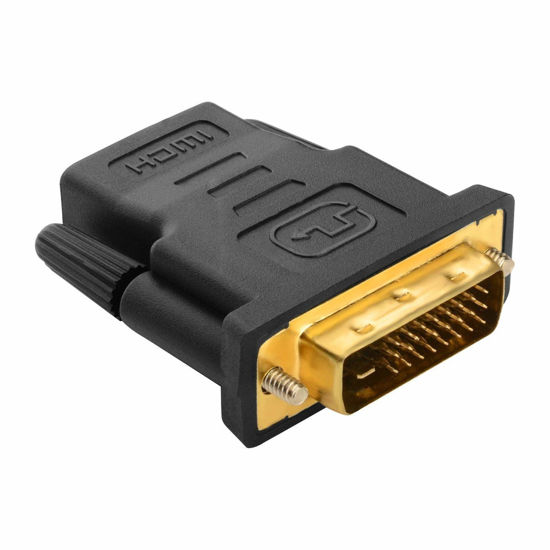 Picture of MIXVIRGO DVI Male to HDMI Female Adapter