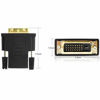 Picture of MIXVIRGO DVI Male to HDMI Female Adapter