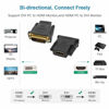 Picture of MIXVIRGO DVI Male to HDMI Female Adapter