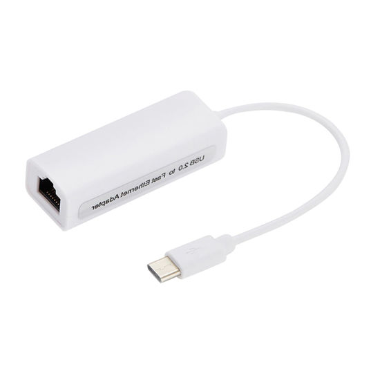 Picture of USB-C to Ethernet Adapter, High-Speed Network for Type-C Devices, Compatible with MacBook, Surface, for Windows 7/8/10/11, macOS and Andorid