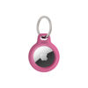 Picture of Belkin Apple AirTag Secure Holder with Key Ring - Durable, Scratch-Resistant Case with Open Face & Raised Edges - Protective AirTag Keychain Accessory for Keys, Pets, Luggage, & More - Pink