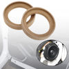 Picture of ECSiNG 2PCS 3 Inch Car Speaker Spacer Ring Car Speaker Wood Gasket Ring Car Mounting Spacer Ring Speaker Wooden Spacer Ring for Boats Cars Trucks RV Speakers