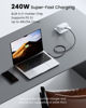Picture of Fasgear USB4 Cable 40Gbps USB C to USB C 3.3ft - Type C Cable 240W Fast Charging, HD Display Cables Support 8K@60Hz/4K@60Hz - 1M TPE Dual C Cable for All Type C Devices and Thunderbolt 4/3