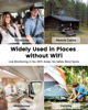 Picture of UCOCARE No WiFi Security Camera with 4G SIM Card, 4G LTE Cellular Security Camera with 5200mAh Battery, HD Portable Car Security Camera, 160° Wide View, AI Motion Detection Alert, 33ft Night Vision