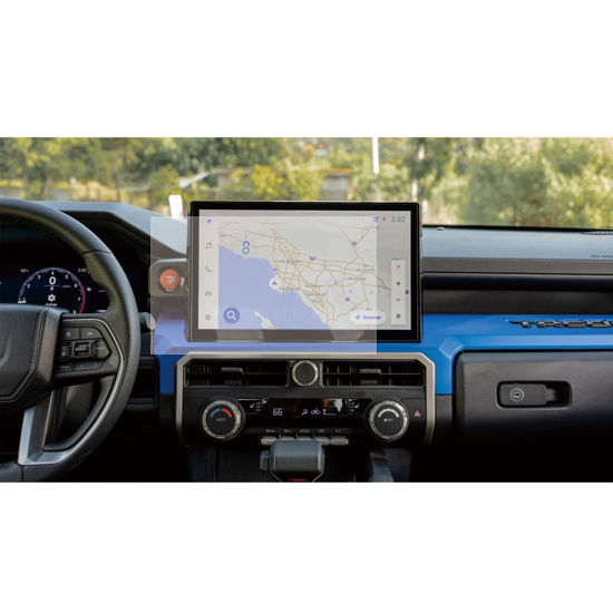 Picture of Generic SATIS 2024 Toyota Tacoma Screen Protector for 2024 Tacoma Limited/Trailhunter/TRD Pro 14-In Touchscreen Anti-Reflective Matte Finished Tempered Glass for Toyota Tacoma Accessories, clear