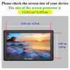 Picture of ULBTER 12.01cm*6.85cm Screen Protector for 5.5 inch Display Screen FEELWORLD Monitor-Screen ratio16:9 0.3mm 9H Hardness Ultra-clear Tempered Glass,Anti-Scrach Anti-Dust [2 Pack]