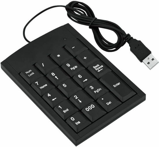 GetUSCart- LIWEARE USB Numeric Keypads Portable Slim Mini Number Pad ...