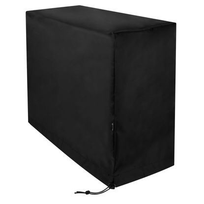 Picture of CaSZLUTION Computer CPU Dust Cover for Mid-Tower PC Case, Antistatic Water Resistant Desktop Host Protector Sleeve with Adjustable Elastic Cord - 10.0W x 19.6H x 24.8D Inch