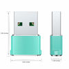 Picture of Basesailor USB to USB C Adapter 3 Pack,Type C Female to USB A Male Charger Cable Converter for Apple Watch Ultra iWatch Series 9 7 SE,AirPods Pro 2,iPhone 15 14 13 12 Plus Max,iPad 9 10 Air 4 5 Mini 6