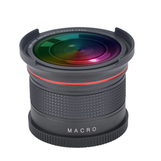Picture of PowerTrust 52mm 0.35x Fisheye Wide Angle Lens for Nikon D5100 D5200 D5300 D5500 D3000 D3100 D3200 D3300 D3400 D3500 D7000 D7100 DSLR Cameras