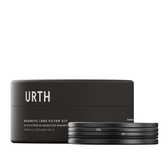 Picture of Urth 37mm 2-in-1 Magnetic Lens Filter Kit (Plus+) - UV, Circular Polarizing (CPL), Multi-Coated Optical Glass, Ultra-Slim Camera Lens Filters