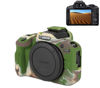 Picture of Pocoukate Case for Canon EOS R100 Camera, Soft Silicone Protective Cover Skin with EOS R100 Screen Protector Accessories for Canon EOS R100 Mirrorless Camera Silicone Case - Camouflage