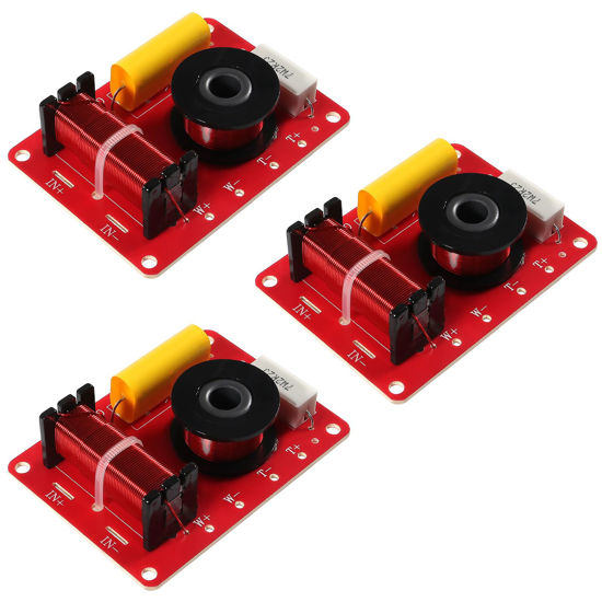 Picture of JUZITAO 130W 2-Way Speaker System Audio Crossover Filters Frequency Distributor 3Pcs