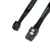 Picture of Sonilco High-Performance Mini SAS HD Cable 90 Degree SFF-8643 to SFF-8087 Data Transfer Right Angle Cord (2 Cables, 1 M / 3.2 Feet)