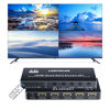 Picture of LUKFOCAB HDMI Multi-Viewer 4X1, Seamless Switcher 4 in 1 Out, Quad Multi Viewer Switcher with IR Remote, Supports 4K 30Hz, 5 Display Modes for Security Camera, Gaming Consoles