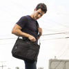 Picture of Alpine Swiss Conrad Messenger Bag 15.6 Inch Laptop Briefcase with Tablet Sleeve Black