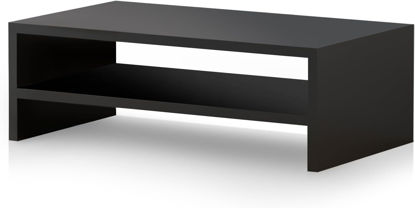 Picture of Pholiten Monitor Stand Riser, Desktop Stand, Computer Stand, Ergonomic Design, Two-Level Design, Desktop Organization, Keyboard Smartphone Storage, Printer Stand, Display Stand, 16.5 x 9.3 x 5.6