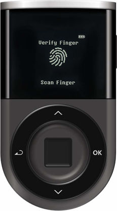 Picture of D'CENT Biometric Wallet - Crpyto Hardware Wallet with Fingerprint authentication, 3,000+ Coins & Tokens, NFTs - Seize your crypto future