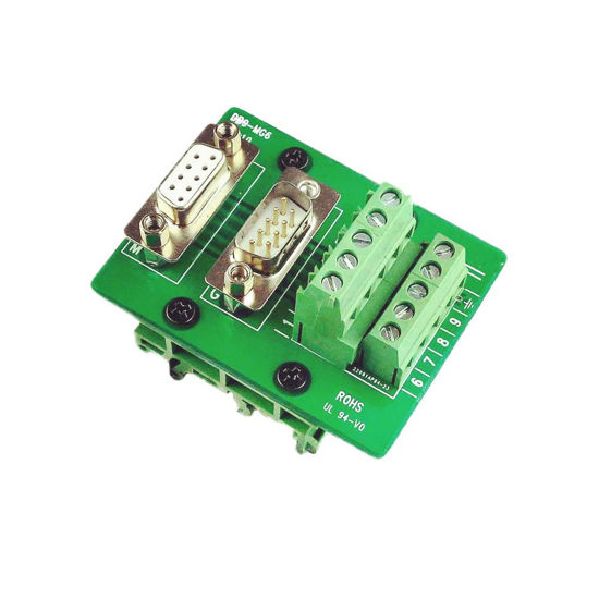 Picture of Twinklebay DB9 Breakout Connector RS232 Serial 9 Pin Connector Db9 Terminal (Male and Female Adapter)