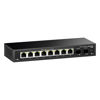 Picture of 10 Port 2.5Gb Unmanaged Ethernet Switch with 8* 2.5G Base-T Ports, 2*10G SFP Ports, AUMOX PRO 80 Gbps Vlan Switching Capacity Compatible with 100/1000/2500Mbps for Wireless AP, NAS, PC Plug and Play