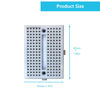 Picture of WWZMDiB 6Pcs SYB-170 Mini Breadboard White Breadboard Small Plates + Multicolored Dupont Wire 10pin Male to Male, 10pin Male to Female Breadboard Jumper Wires