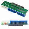 Picture of GELRHONR IDE 2.5 to 3.5 Adapter,LEIHONG 44 Pin 2.5-inch IDE Hard Disk of Laptop to 40 Pin IDE Port On PC Motherboard，HDD Hard Disk Drive or SSD to PATA Port Connector Card
