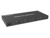 Picture of Monoprice Blackbird 4K 4x4 HDMI Matrix, 18G, 4K@60Hz, YCbCr 4:4:4, EDID, 4K to 1080p Downscaler, IR, HDR, HDR10, HDR10+, and Dolby Vision Passthrough