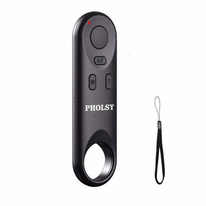 Picture of BR-E1 Bluetooth PHOLSY Camera Remote Control Compatible with Canon R6 II, R7, R8, R100, R3, R5C, R6, RP, 90D, 200D, 200DII, 250D, 6DII, 77D, 800D, 850D, M6 II, M50, M50 II, M200, G5X II, G7X III