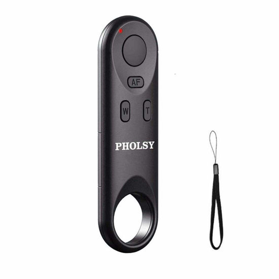 Picture of BR-E1 Bluetooth PHOLSY Camera Remote Control Compatible with Canon R6 II, R7, R8, R100, R3, R5C, R6, RP, 90D, 200D, 200DII, 250D, 6DII, 77D, 800D, 850D, M6 II, M50, M50 II, M200, G5X II, G7X III