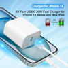 Picture of Fast USB C Charger Block,Long 6Foot USB C to USB C Cable iPad Cord 20W USB Type C Charger Fast Charging for iPhone 16/16 Pro/Pro Max/Plus,iPad 10th,iPad Air 5/4th,iPad Mini 6th,iPad Pro 12.9/11 inch