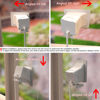 Picture of Teccle Angled Window Mount for Wyze Cam V3 Cam v4 , 20 Degrees Tilt ( Up/Down/Left/Right ), Through Window Use Cam v3 v4 , Helps You Watch Front Yard and Driveway (White/Pack of 2)