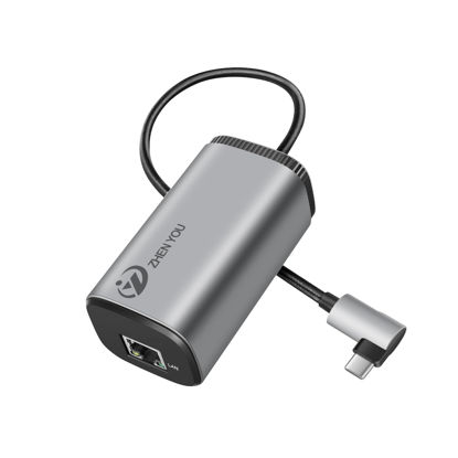 Picture of NP Type-C to Gigabit PoE Converter, POE Ethernet Adapter gigabit RJ45 to Type C 1000Mbps Converter