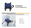 Picture of OPENMOON Camera Comfort Cushion,Universal Shoulder Pad with Ultra Thick Cushion for Support Camera.Shoulder Pain Relief Support pad.Adjustable and Soft Fabric Design (Blue)