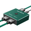 Picture of Uni-Directional Display Port Switch Splitter 2 in 1 Out， DP 2.0 Switcher Supports 8K@60Hz 4K 144HZ/200HZ/240HZ, for 2 Computers 1 Monitor Compatible with PC Laptop Host Monitor and More